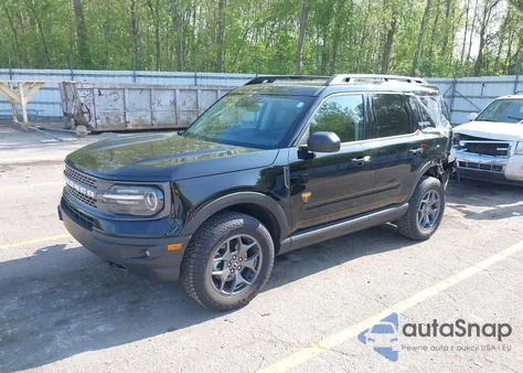 2022 Ford Bronco Sport Badlands из США, поврежденный, VIN 3FMCR9D95NRD81024